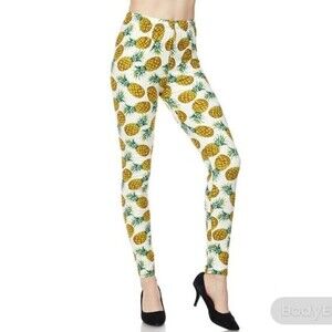 Pineapple Plus Size Leggings